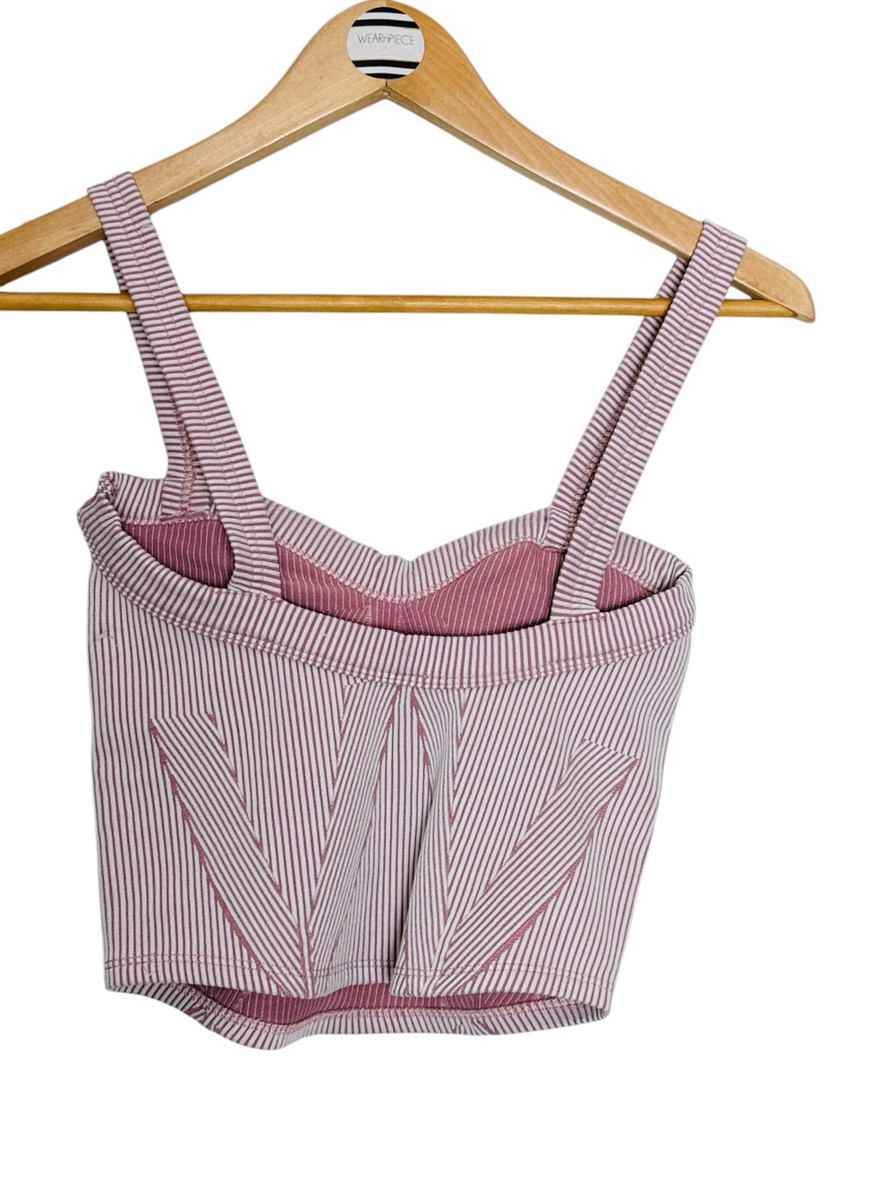 Free People Movement Active Blush Perfectly Plaited Ribbed Cami Tank Top - Picture 4 of 13